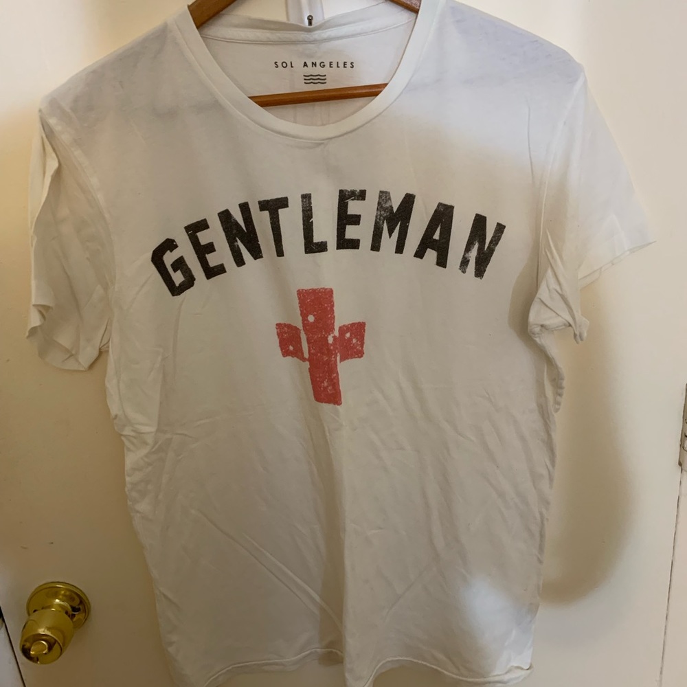 Sol Angeles Shirt Mens Gentlemen Red Cross Size L New